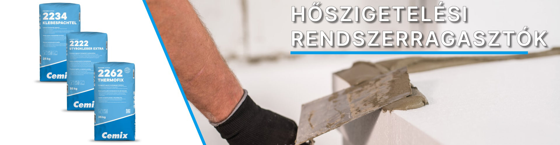 Cemix hőszigetelő rendszer ragasztó
