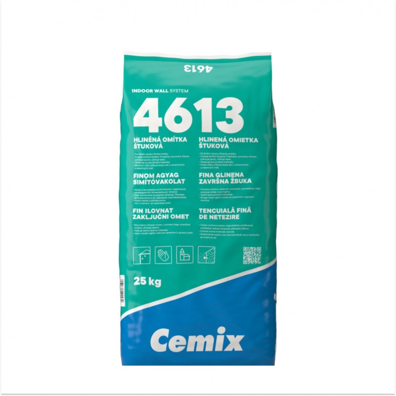 Cemix finom agyag simítóvakolat - 25kg