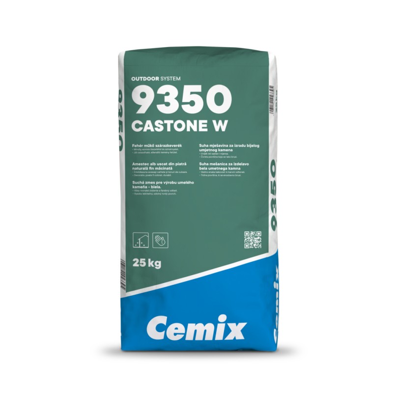 Cemix CaSTone W - Műkő fehér - 25 kg